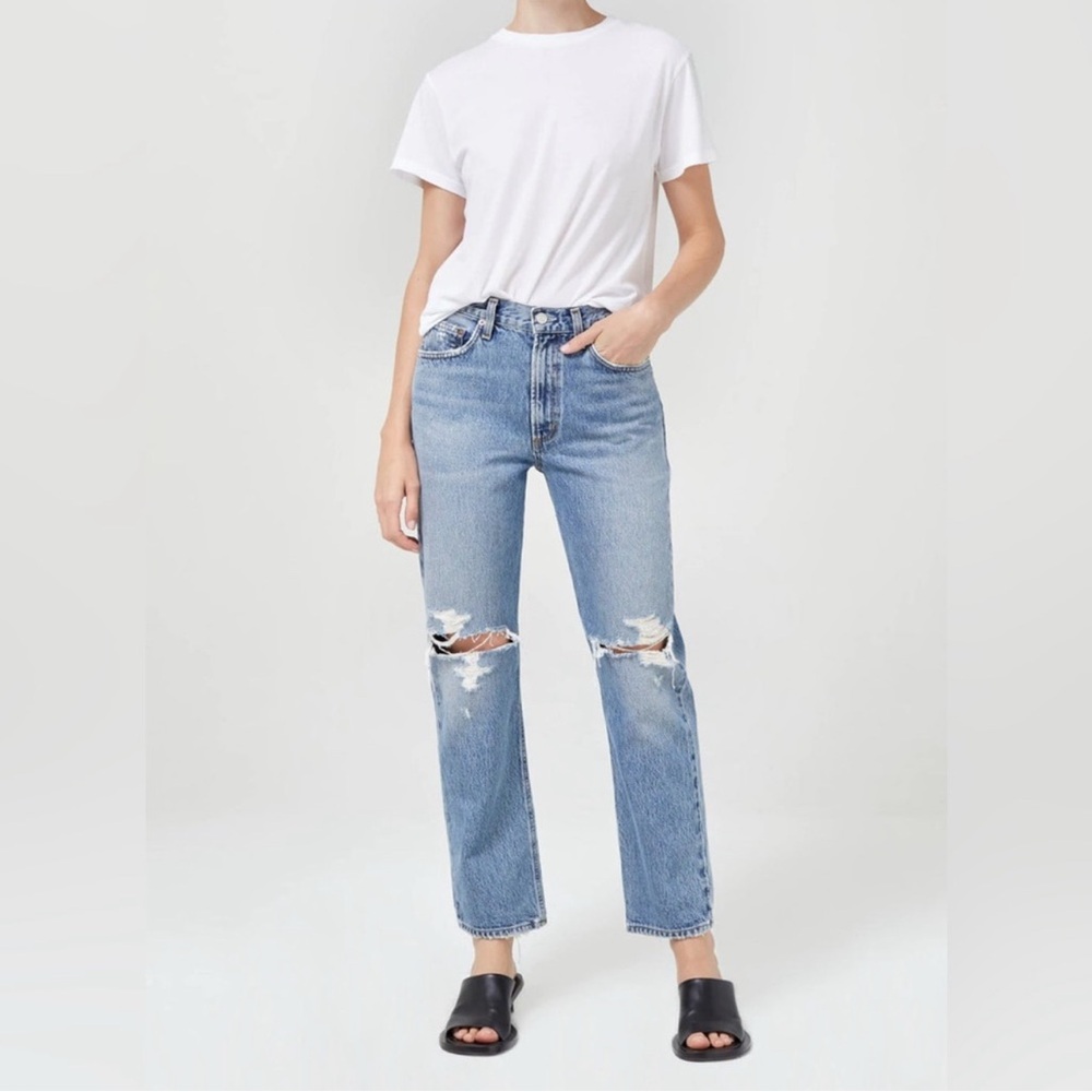 Agolde Mia Midrise straight jean size 31